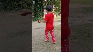 Srihan is playing in front of Gadabhaban of Iskcon Temple Mayapur iskcon [upl. by Aicinad914]