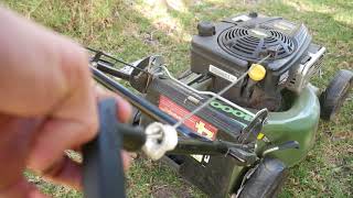 How To Easily Fix Lawn Mower Grinding Noise [upl. by Llemar]