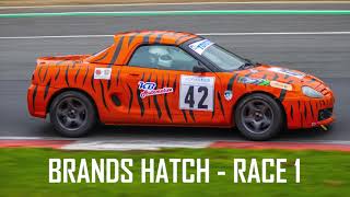 SIMON KENDRICK Brands Hatch Race 1 MGOC 2024 [upl. by Nollad606]