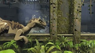 LEGO Jurassic World Corridor Chase [upl. by Eremaj]