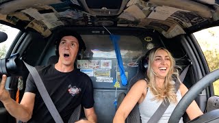 I let Emelia Hartford Drive My Jet Powered Minivan And It Was Terrifying [upl. by Sualokin117]