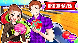 Bella amp FRIENDS Go BOWLING in Brookhaven [upl. by Ahsiemak431]