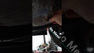 No Mess Oil Drain PlugSump Plug Removal mechanic [upl. by Nirag]