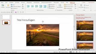 Bildbearbeitung in PowerPoint Wie Sie Bilder in PowerPoint einfügen und professionell bearbeiten [upl. by Mcneil]