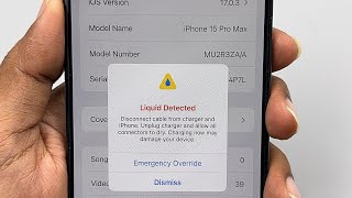 Liquid detected in iPhone 15 pro max  Is iPhone 15 Pro Max is water resistant [upl. by Zampardi]