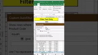 Filter only Text in Excel  How to Filter Text only in Excel Excel Trick  Shorts [upl. by Earased]