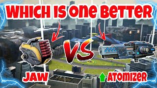 WR 🔥Jaw VS BuffAtomizer Weapon Comparison War Robots [upl. by Korry]