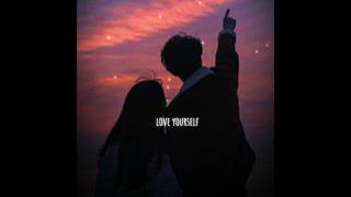 love yourself lyrics  slowed edit lyrics aestheticslowed shortsvideo shorts [upl. by Netsrik162]