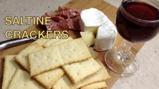 Home Made Saltine Crackers Thermochef Video Recipe cheekyricho [upl. by Llertram]