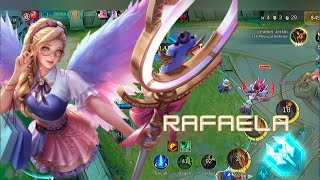 RAFAELAS ANGELIC CHARM  SOLO PLAYER  MOBILE LEGENDS GAMEPLAY [upl. by Nodgnal422]