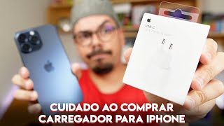 ONDE COMPRAR CARREGADOR ORIGINAL PARA IPHONE CUIDADO COM CARREGADORES FALSOS [upl. by Holsworth570]