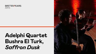 Adelphi Quartet  Bushra El Turk Saffron Dusk [upl. by Oile891]