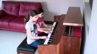 Brahms Hungarian Dance No 6 ensayo por Dany 11 y Pau 9 [upl. by Costin]