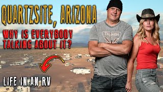 Full Time RVing  Quartzsite Arizona  What Everyone Is Talking About [upl. by Henrion285]