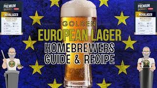 Novalager European Golden Lager Recipe amp Methods [upl. by Einhpets114]