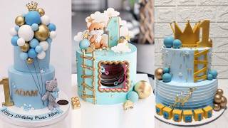 Baby Boy Birthday Cake Designs  Birthday Cake Designs for Baby Boy [upl. by Sharline]