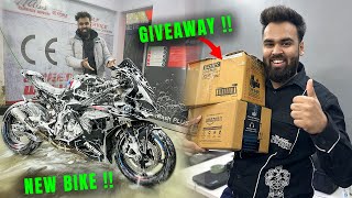 New Bike Ki Delivery Se Phele GIVEAWAY ki Full Taiyari [upl. by Oznola964]