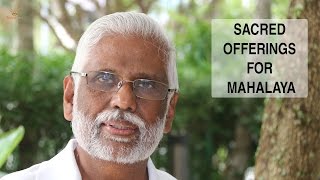 Dr Pillai Speaks about Mahalaya Tarpanam  Part 2 [upl. by Charlet607]