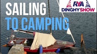 Sailing to Camping  Wayfarer Top Tips  Converting your boat into a tent  Dinghy Cruising [upl. by Salahi886]