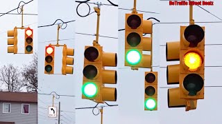 Traffic Lights Upgraded to New Econolite Signals  Hamilton amp Davison [upl. by Onibla621]