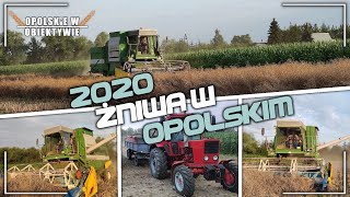 Rzepaczane żniwa 2020 w Opolskim Fortschritt E514ampMTZ82 [upl. by Enitsyrk]