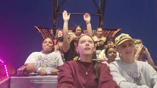 Me on the Pirate ship ride in Laporte Indiana county fair [upl. by Krm]