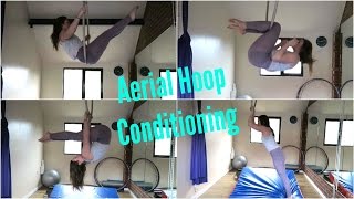 Aerial Hoop Conditioning Exercises  UNIQUE AERIALISTS [upl. by Bowerman594]