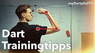 Dart Tipps zu Wurftechnik │Wie hält und wirft man Dartpfeile │Dart Tutorial  myDartpfeil [upl. by Guss69]