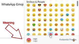 WhatsApp Emojis and their real meanings [upl. by Guthry]