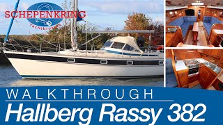 Hallberg Rassy 352 for sale  Yacht Walkthrough   Schepenkring Lelystad  4K [upl. by Ffilc]