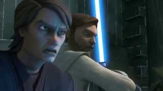 Star Wars The Clone Wars  Anakin Skywalker amp ObiWan Kenobi vs Count Dooku 1080p [upl. by Langer962]