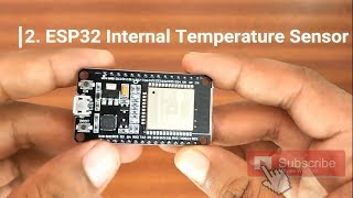 2 ESP32 Internal Temperature Sensor  Hindi [upl. by Ednutabab]