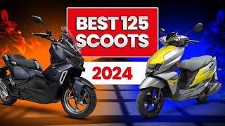 THE 10 BEST 125CC SCOOTERS for 2024 [upl. by Lorita]