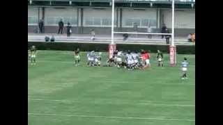 2013ラグビー大学選手権 立命館大学 vs 明治大学 [upl. by Ahsenak]