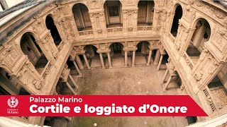 Palazzo Marino  Cortile d’Onore e Loggiato d’Onore [upl. by Nilknarf328]