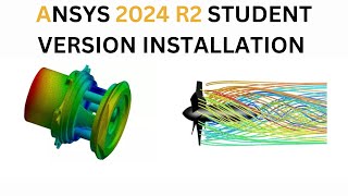 ANSYS 2024 r2 Student Version Installation  ANSYS 2024 Release 2  ansys2024r2 [upl. by Oahc]