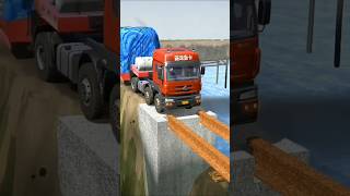 skilled full driver truck amazing driving 3d shorts [upl. by Russi]