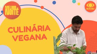 Chef Rodrigo Oliveira ensina pratos saborosos da culinária vegana [upl. by Dolloff346]