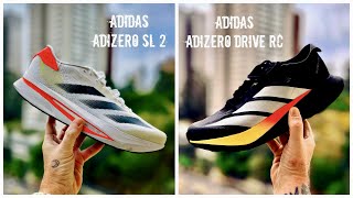 REVIEW ESPECIAL ADIDAS ADIZERO SL 2 VS ADIDAS ADIZERO DRIVE RC [upl. by Yrok]