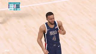 USA vs FRANCE FULL GAME HIGHLIGHTS  2024 Paris Basketball Olympic Games Highlights Today 2K24 [upl. by Eenahs]