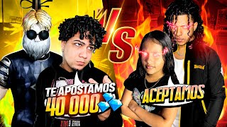 Angi Fire Y Su Hermano VS The Nino Y Dejavu 😱 Por 40000 Diamantes [upl. by Chouest697]