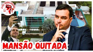 FLÃVIO BOLSONARO QUITOU MANSÃƒO EM BRASÃLIA  DE ONDE SAIU O DINHEIRO [upl. by Aleicarg]