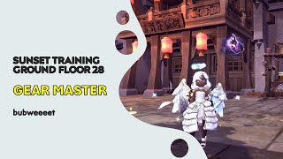 Dragon Nest SEA  Sunset Training Ground F28 Gear Master [upl. by Mehitable]