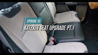 Episode 55 How to install Katzkin Leather Seat Upgrade for 1820 F150 PT1 [upl. by Stewardson]