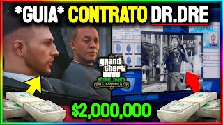 GUÍA COMPLETA CONTRATO de DR DRE GANA 2000000  GTA Online [upl. by Worrad]