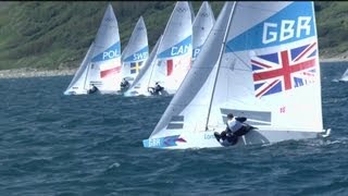 Mens Star Sailing Race 2 Full Replay  London 2012 Olympics [upl. by Alletse973]