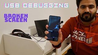 How To Turn On USB Debugging With A BrokenBlack Screen  How to Screen Mirror Broken Screen 2023 [upl. by Russel630]