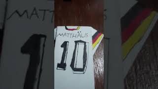 Camiseta alemania mathaus ITALIA 90 [upl. by Maxim]