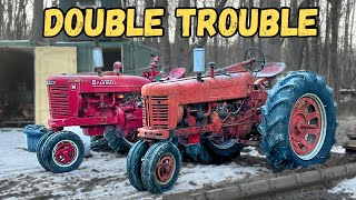 Two Farmall Tractors for 2400  Will They Run Sitting Many Years [upl. by Kristie331]