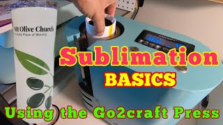 Sublimation Basics using a Go2craft Heat Press [upl. by Asyla]